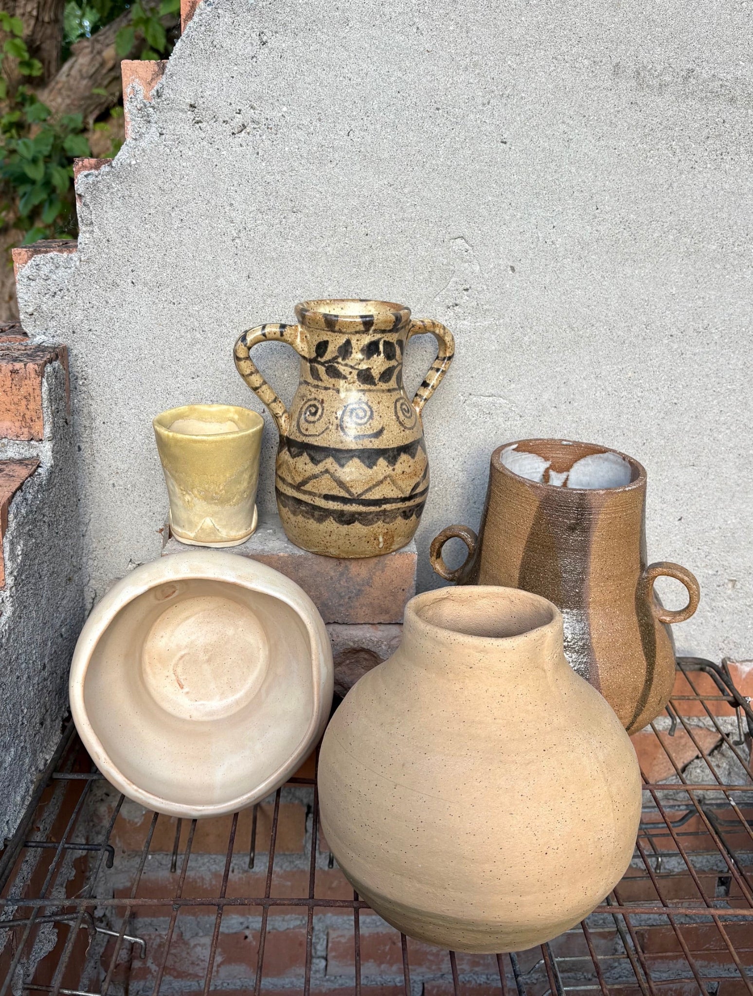 Ceramic Cup with Teeth