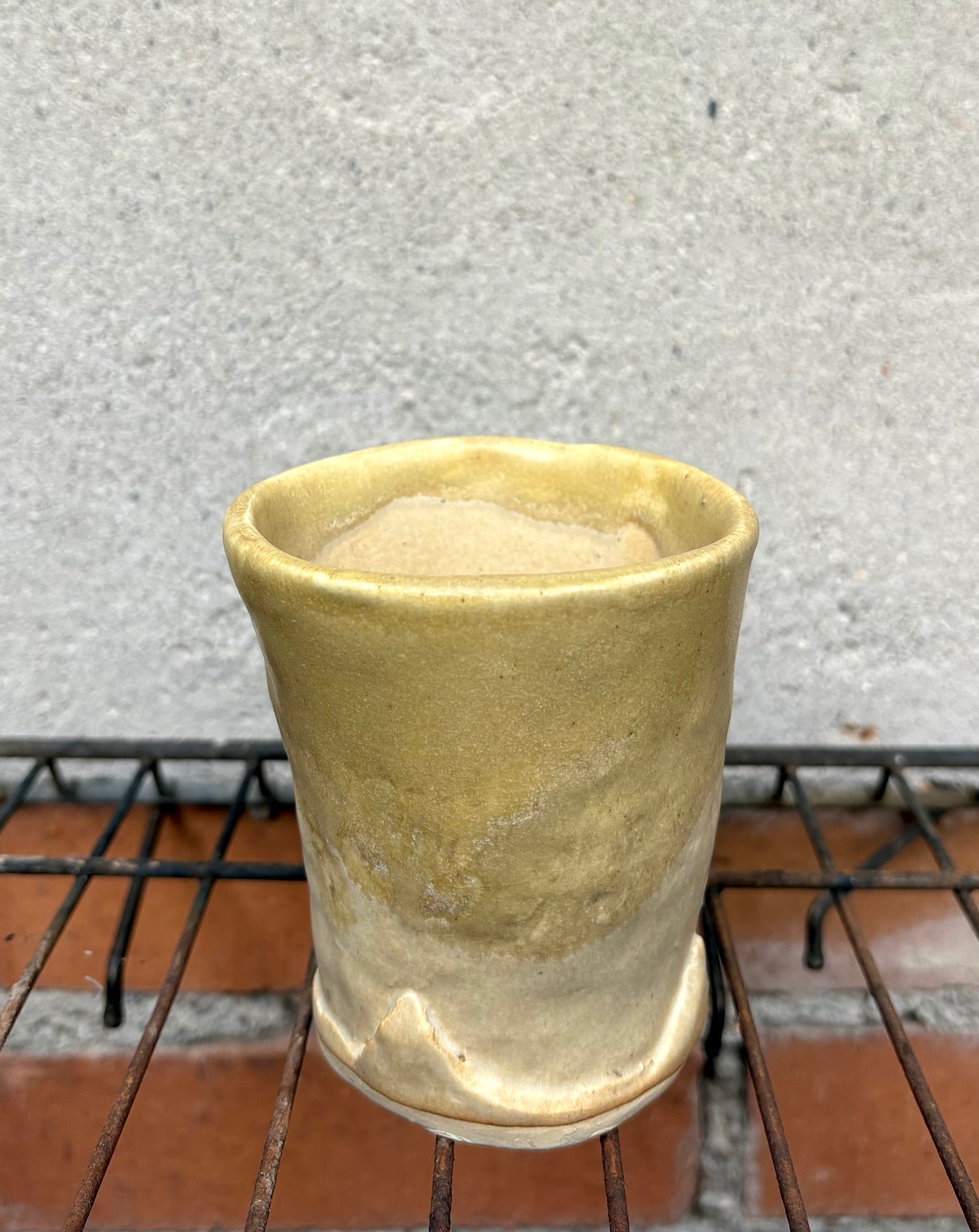 Ceramic Cup with Teeth