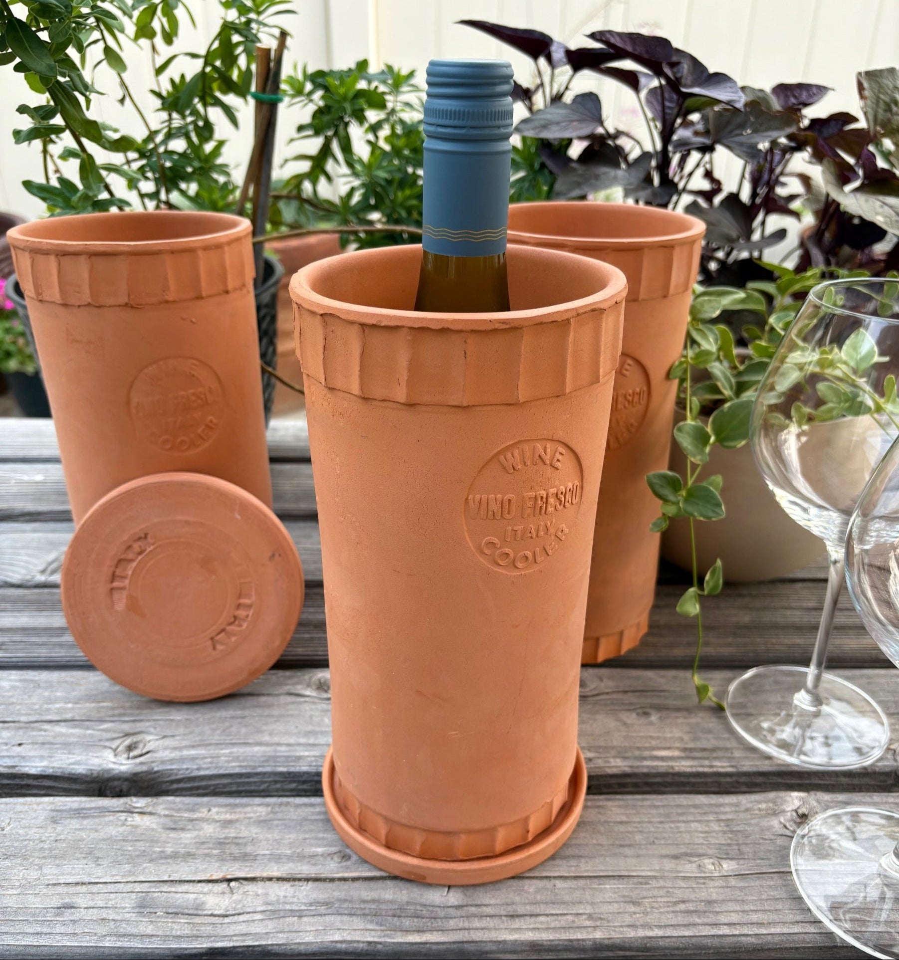 Vintage Terracotta Wine Cooler