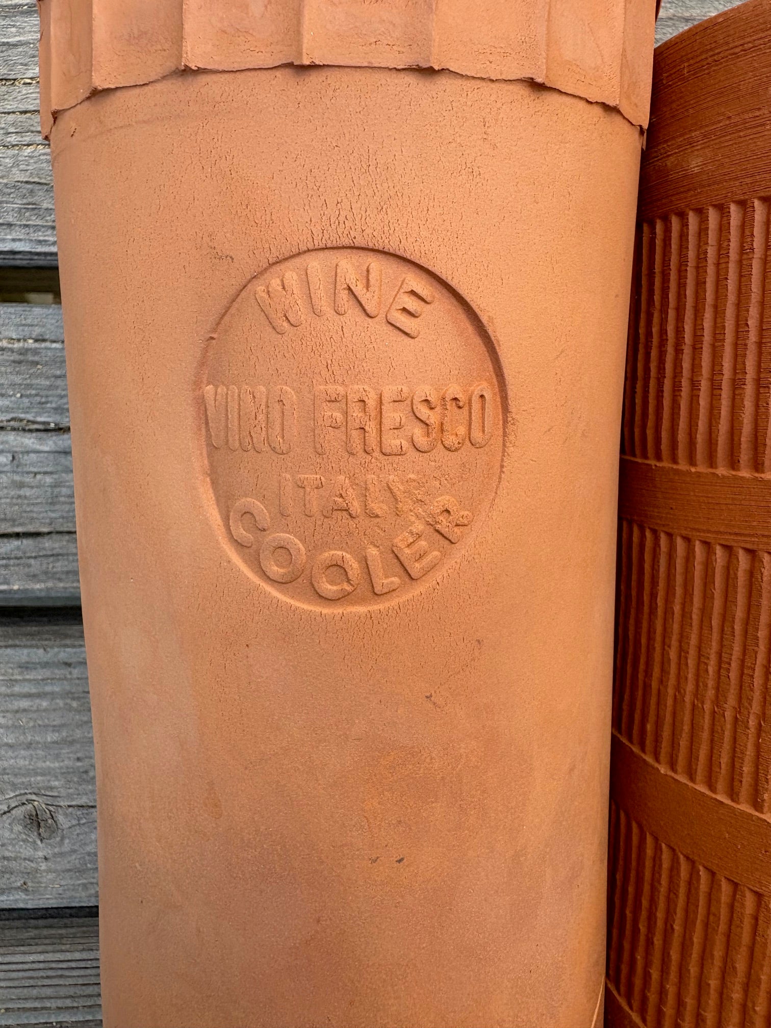 Vintage Terracotta Wine Cooler