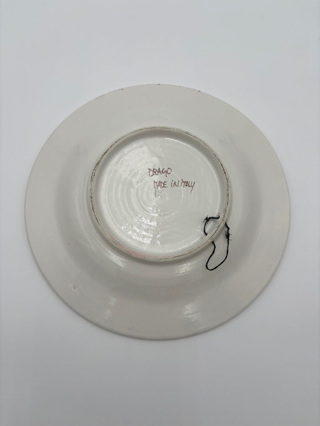 Palio di Siena Contrade Drago Plate