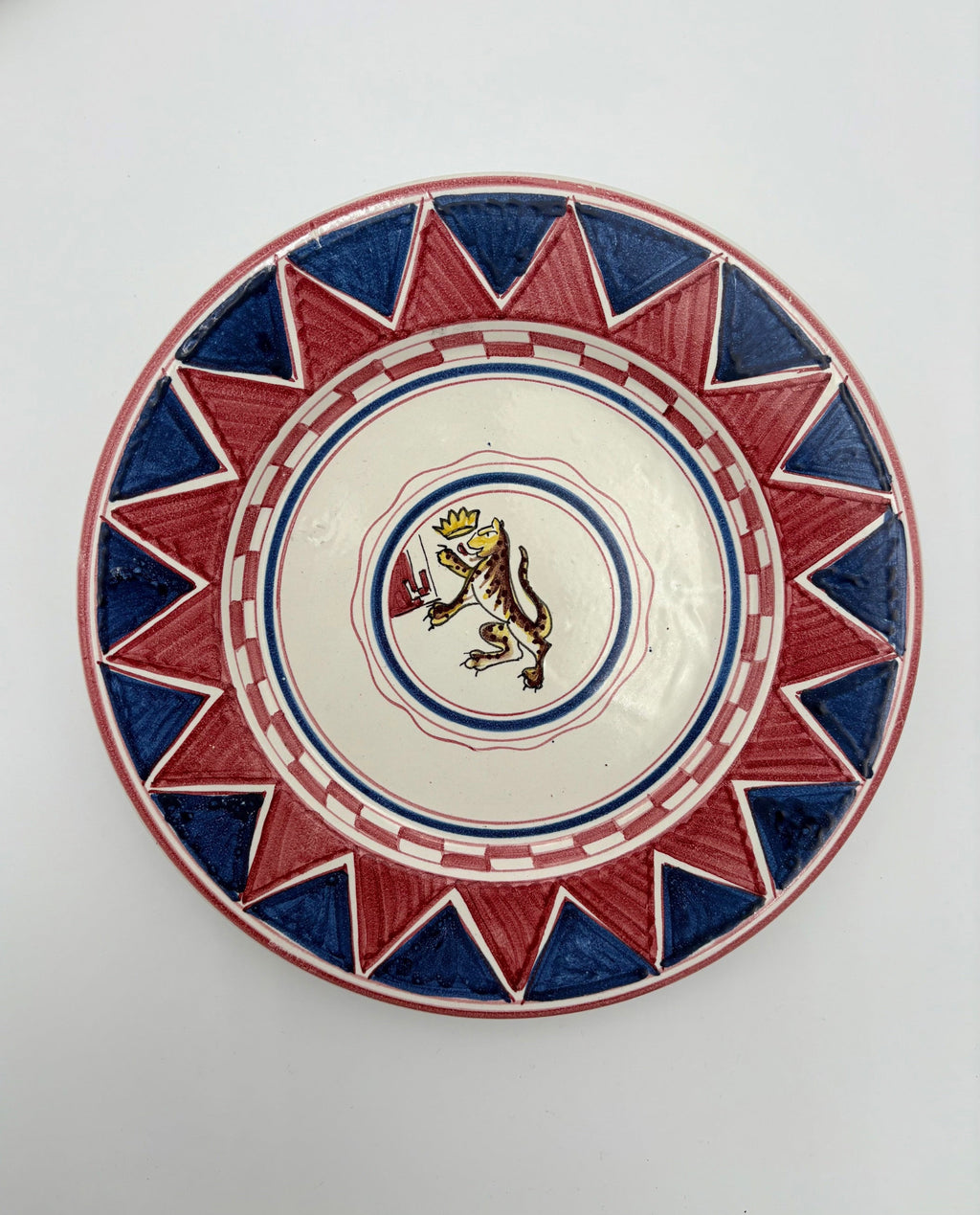 Palio di Siena Contrade Pantera Plate
