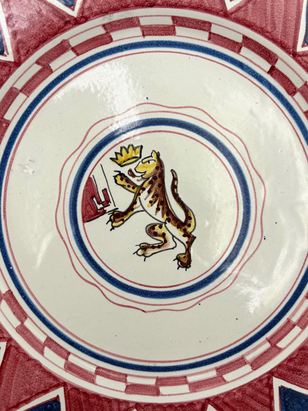 Palio di Siena Contrade Pantera Plate