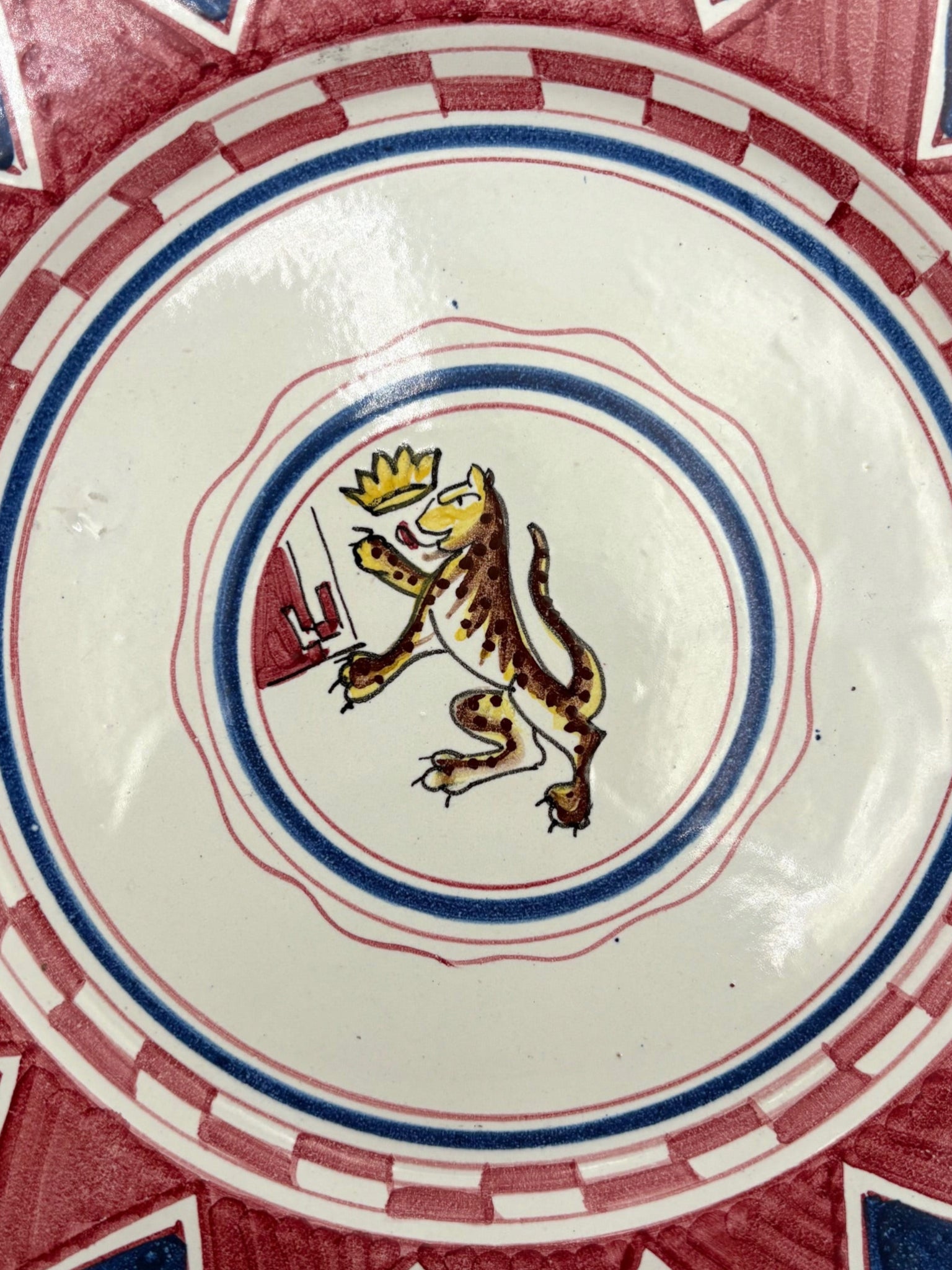 Palio di Siena Contrade Pantera Plate