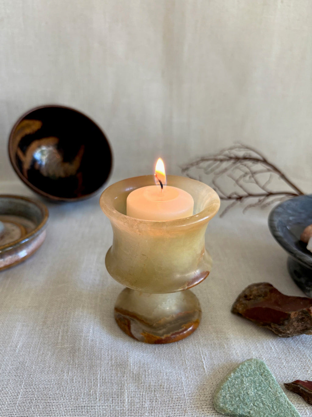 Onyx Votive Holder