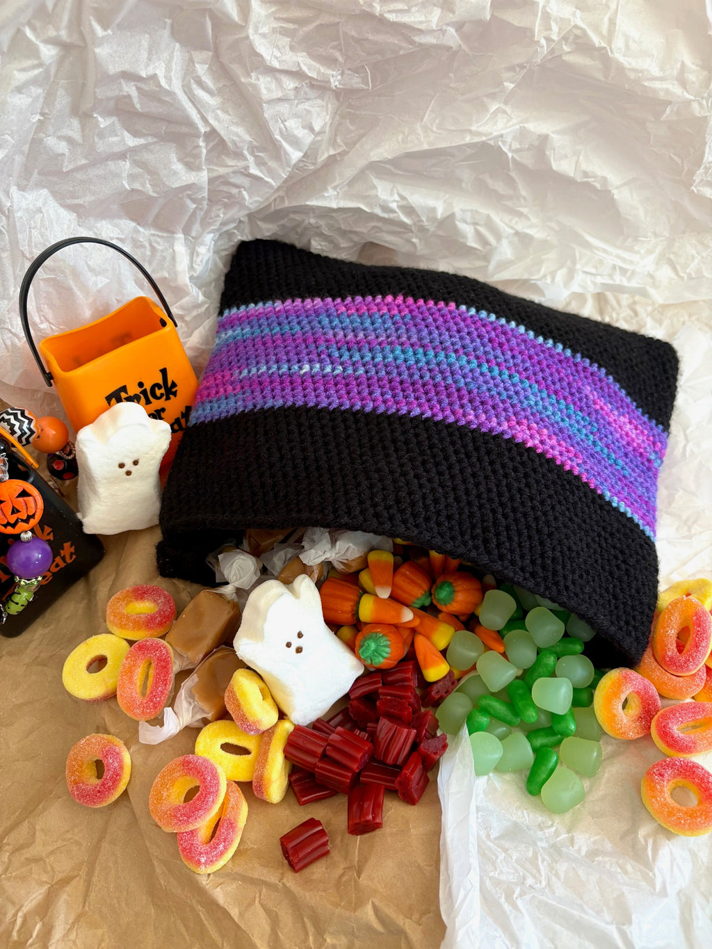 Crocheted Treat Pouch