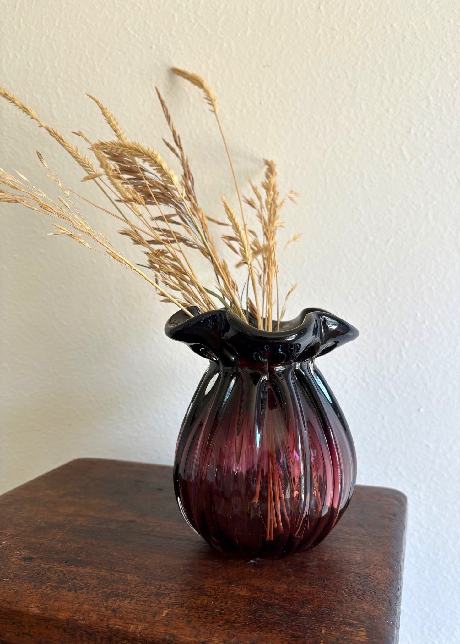 Vintage Seed Pod Vase