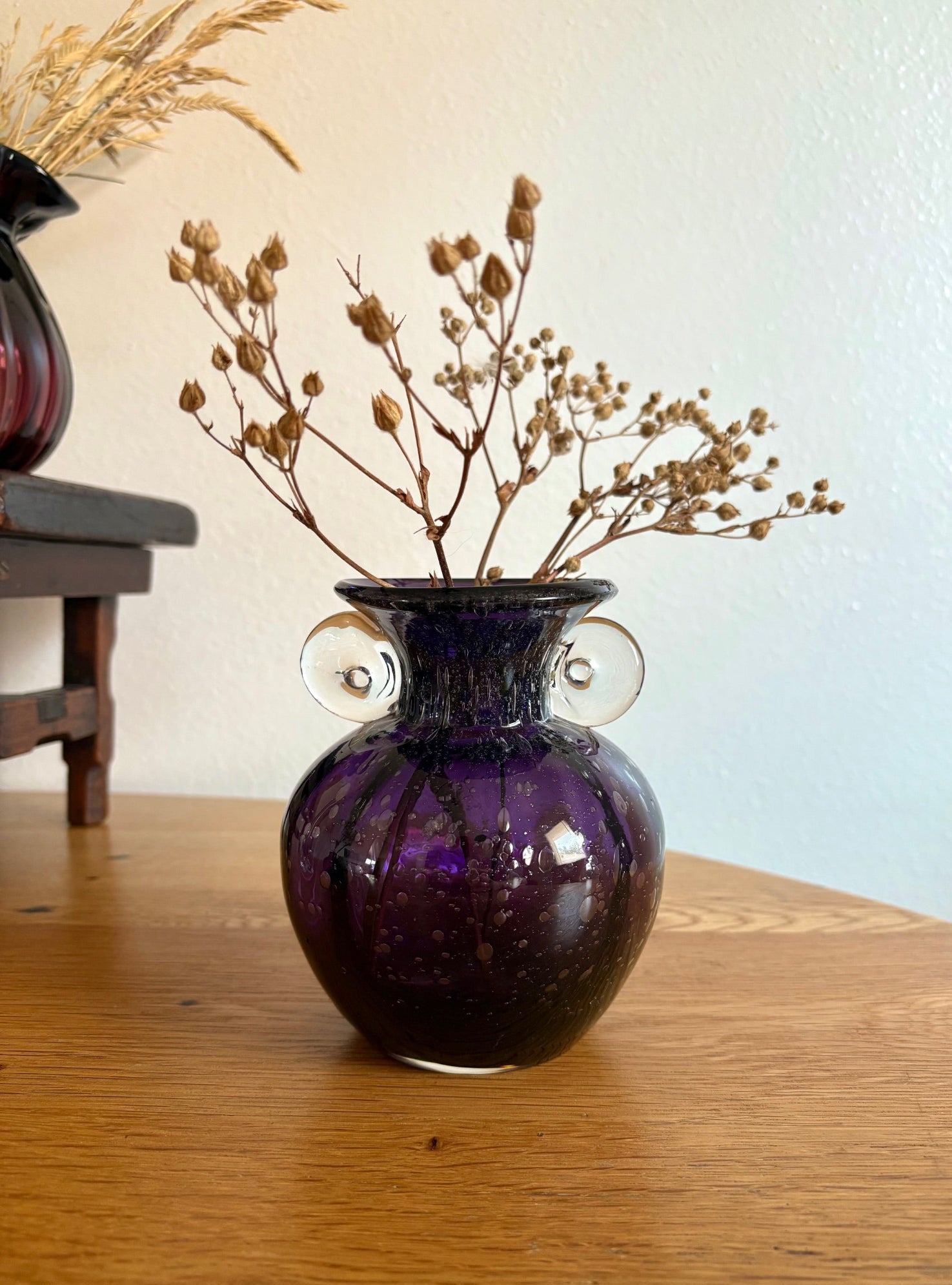Grape Glass Vase