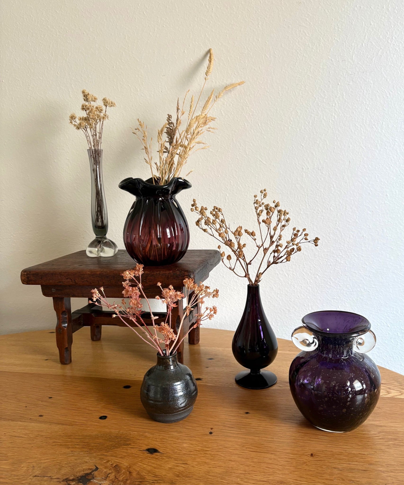 Vintage Seed Pod Vase