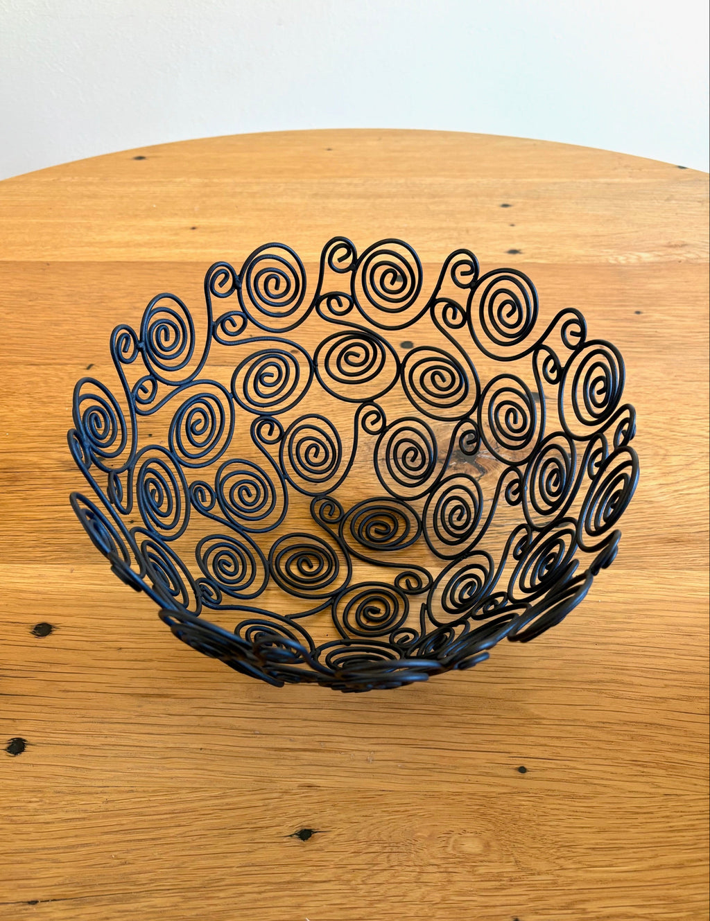 Swirled Wire Bowl