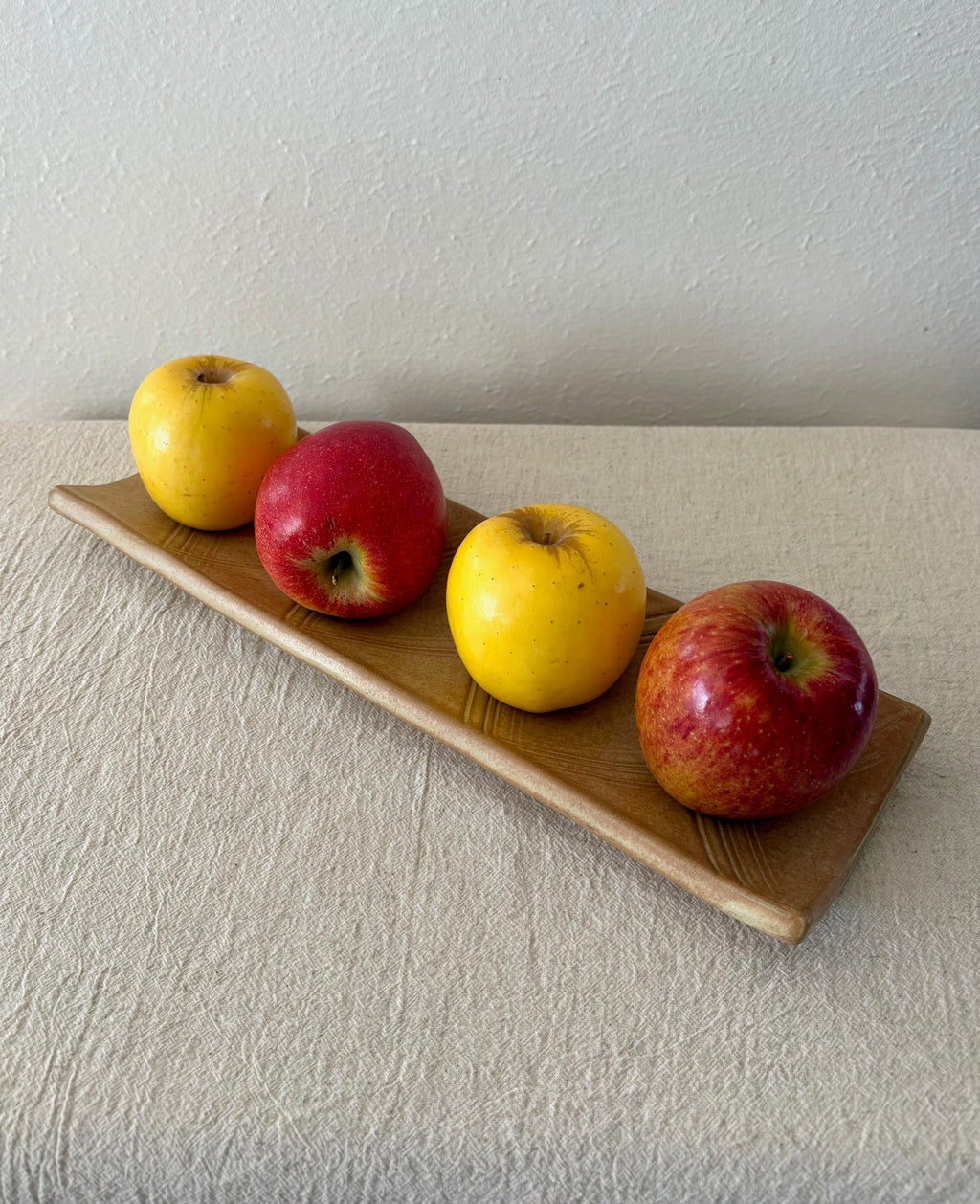 Criss Crossed Ceramic Tray