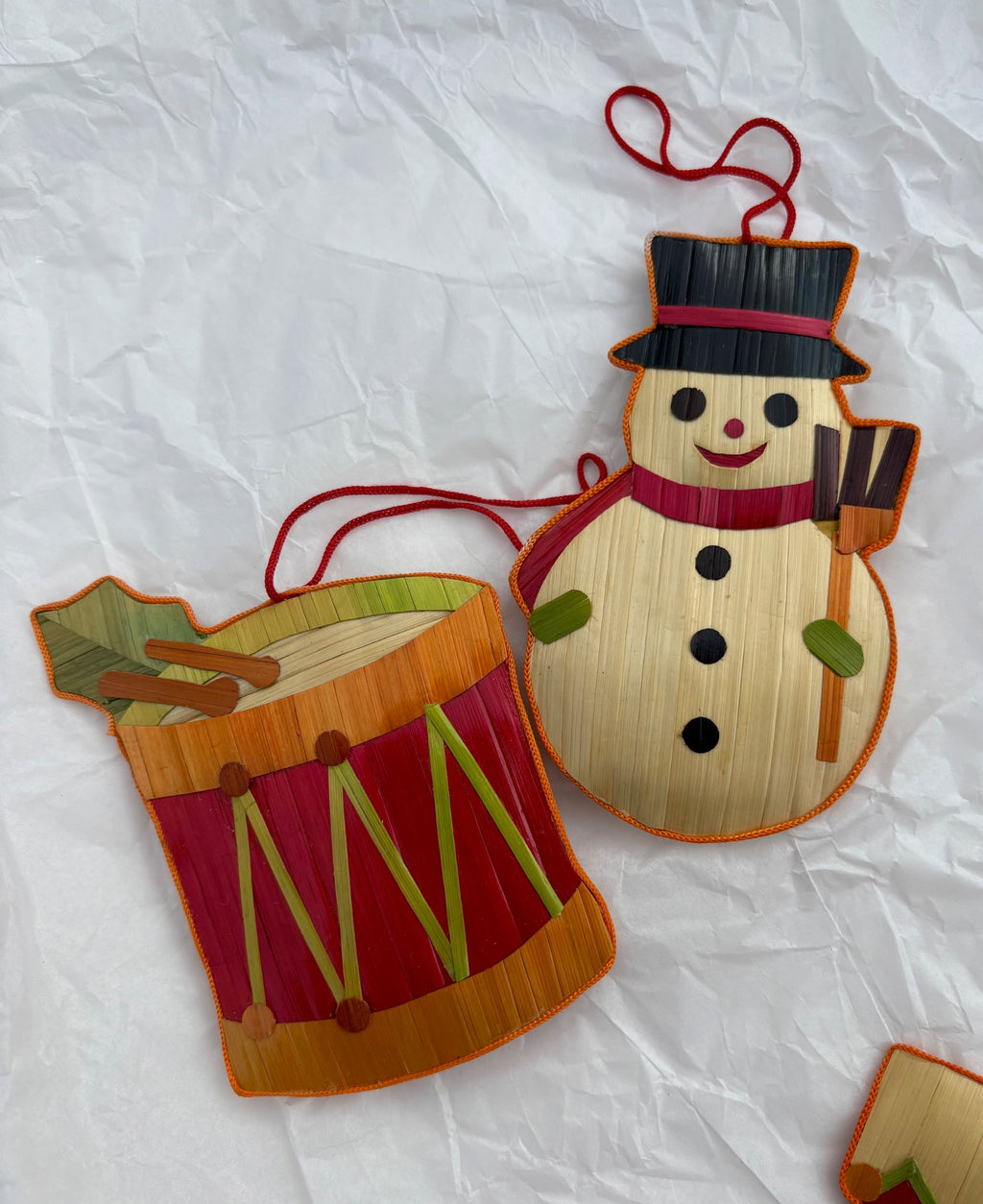 2D Straw Ornament Mix