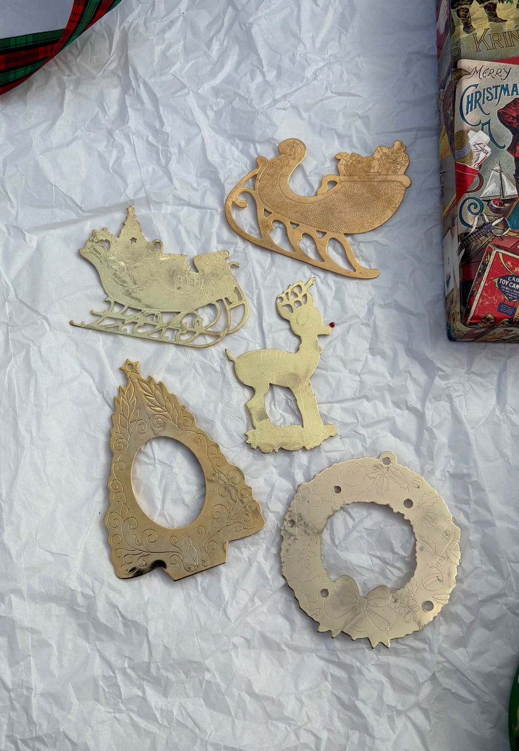 Brass Variety Ornament Mix