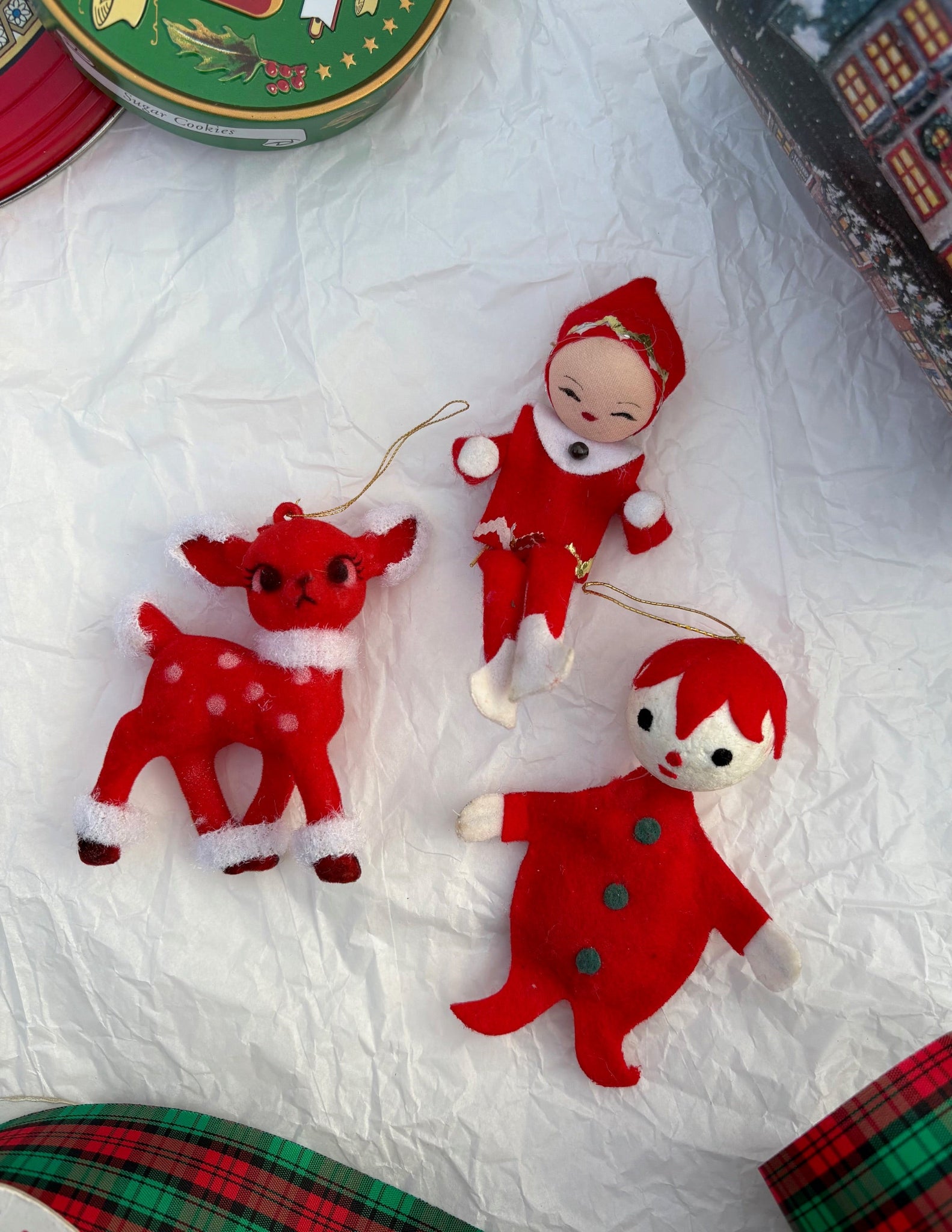 Holly Jolly Characters Ornament Mix