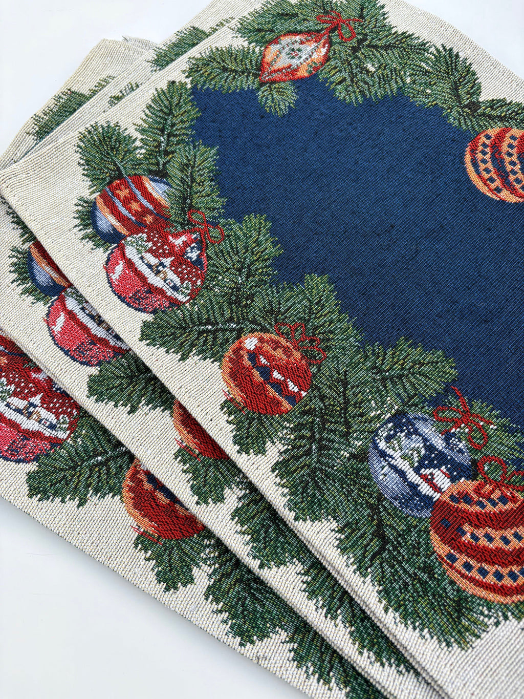 Set of 6 Holiday Placemats