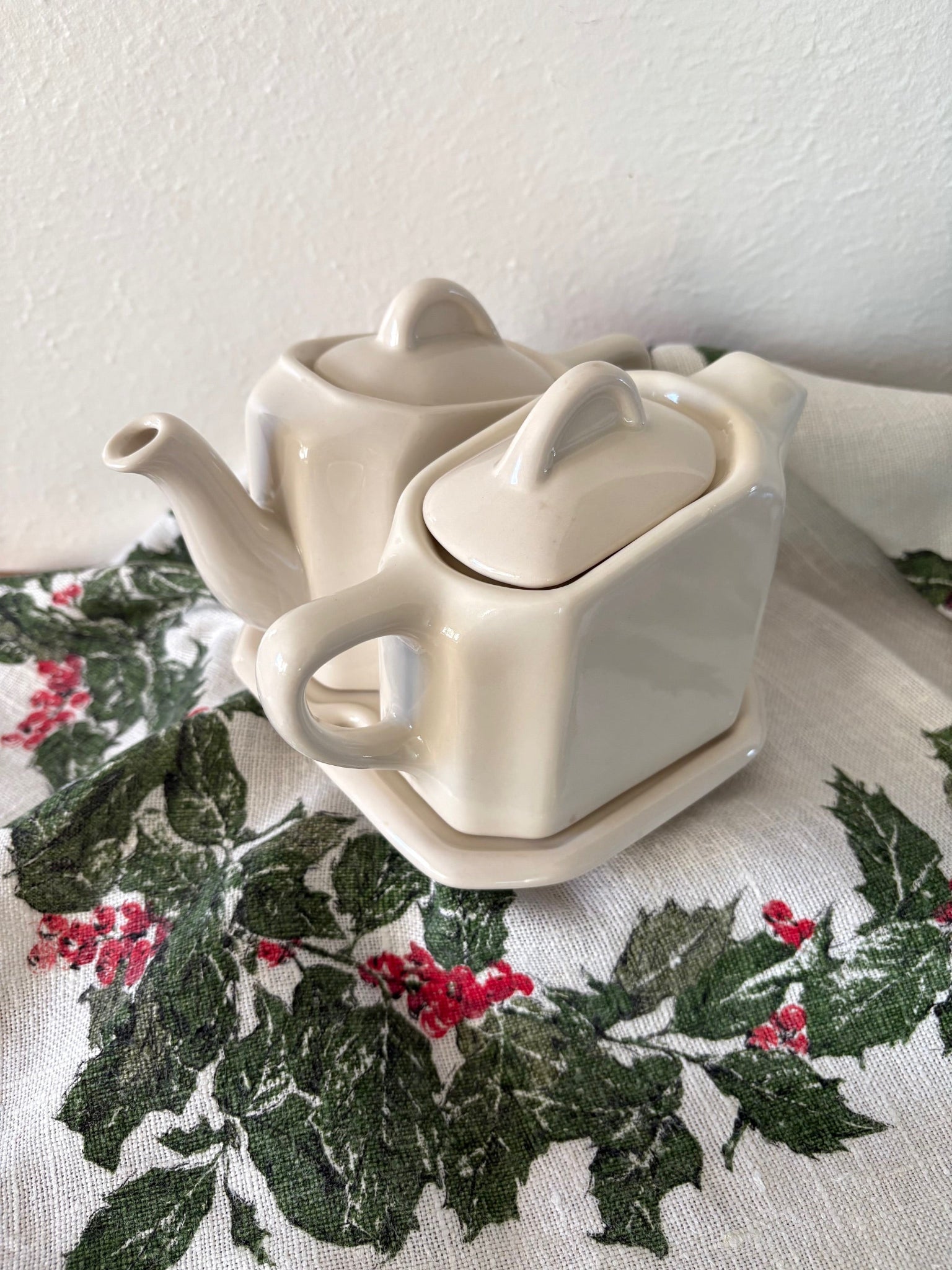 Vintage Tea for Two Teapot Set