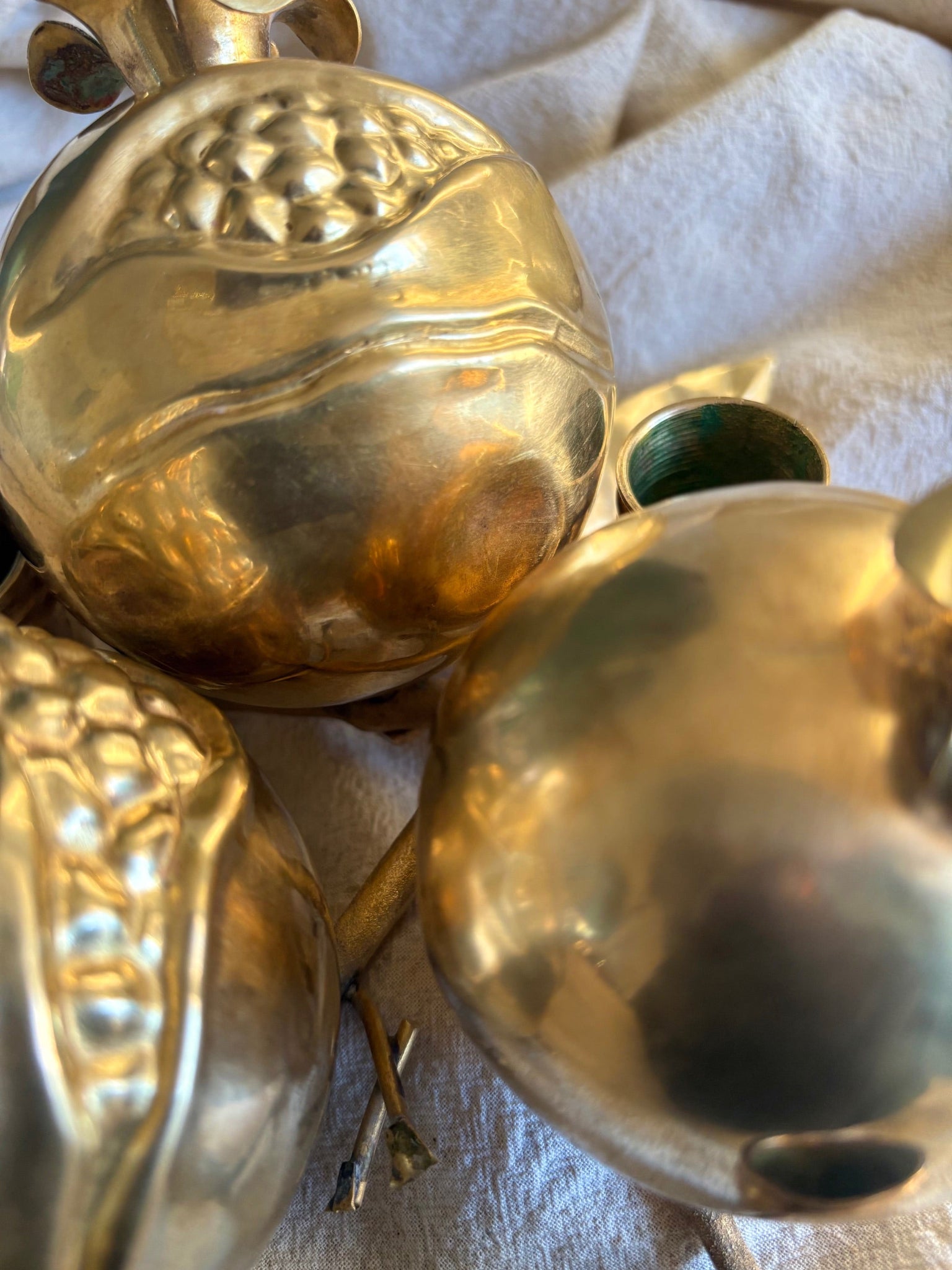 Vintage Pomegranate Candle Holder