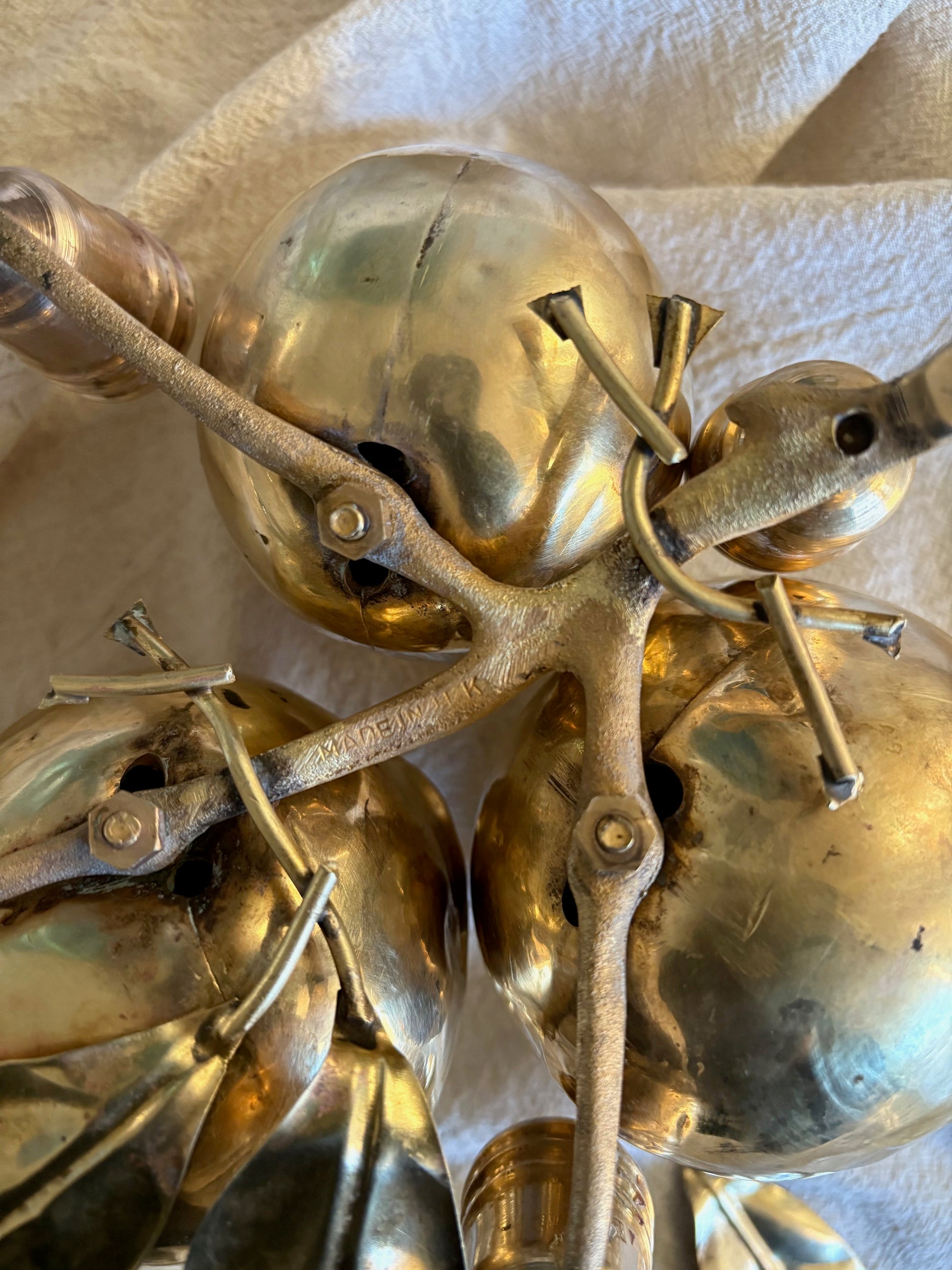 Vintage Pomegranate Candle Holder