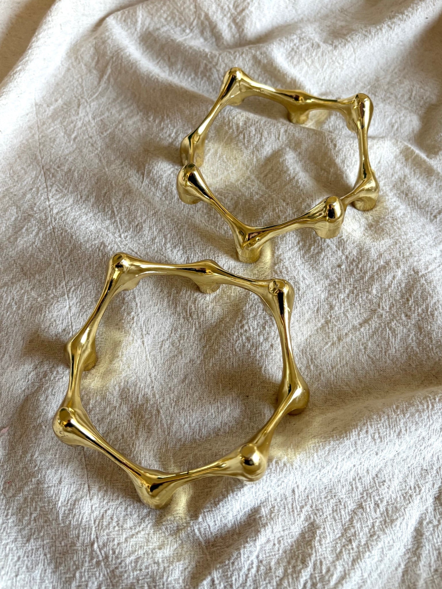 MCM Flower Taper Candle Holder