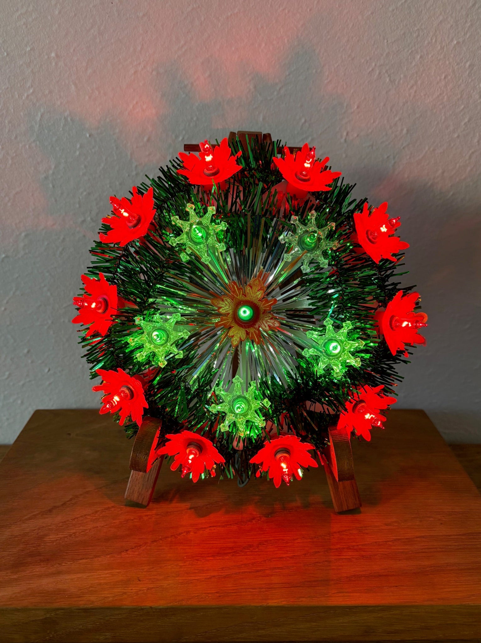 Tinsel Tree Topper Plaque