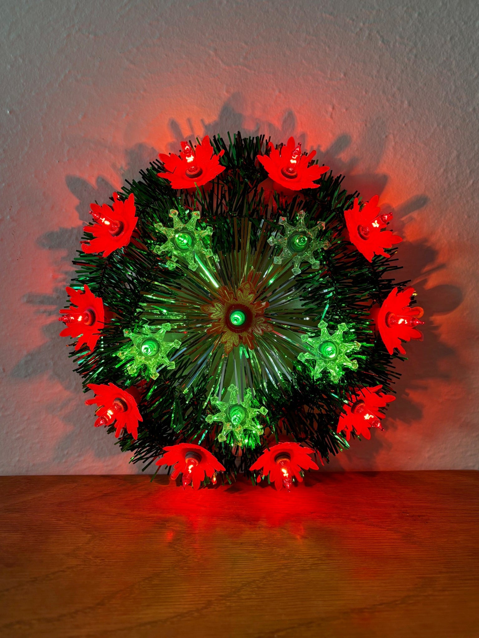 Tinsel Tree Topper Plaque