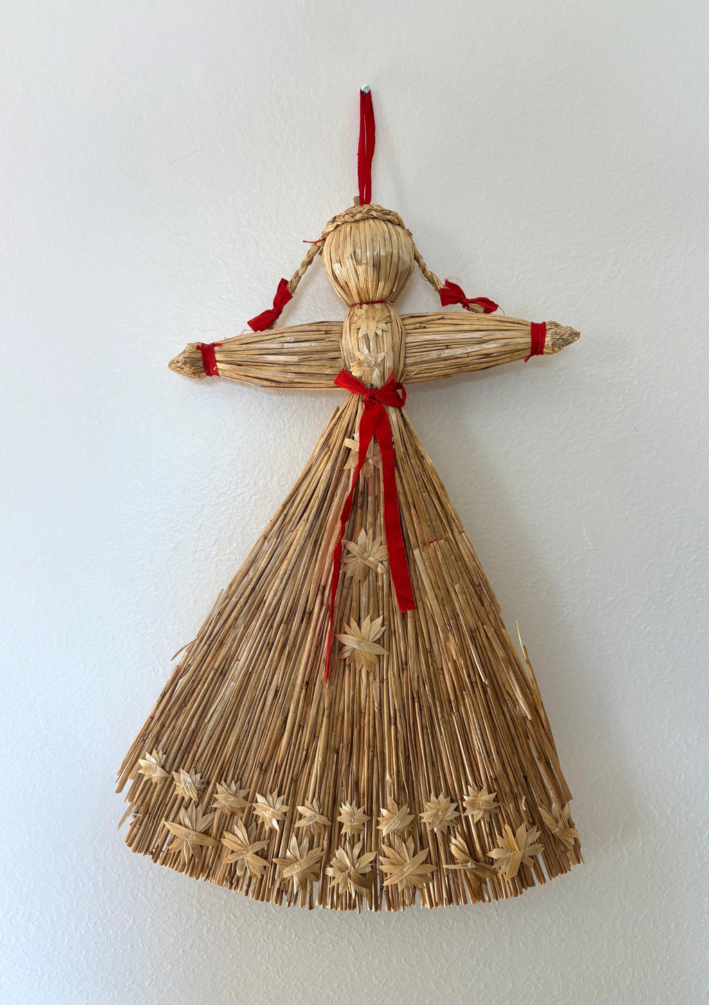 Vintage Scandinavian Christmas Doll Decoration