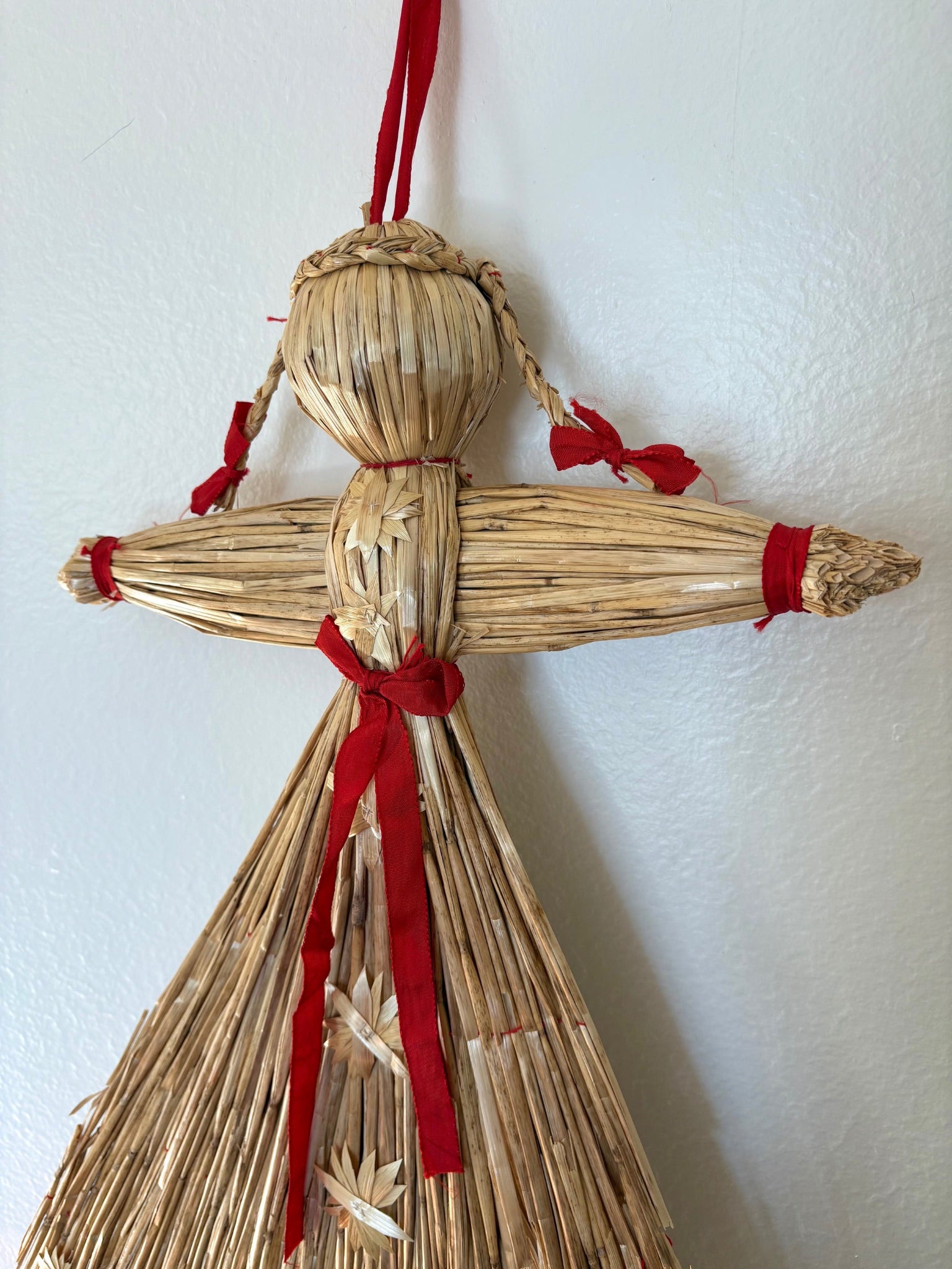 Vintage Scandinavian Christmas Doll Decoration