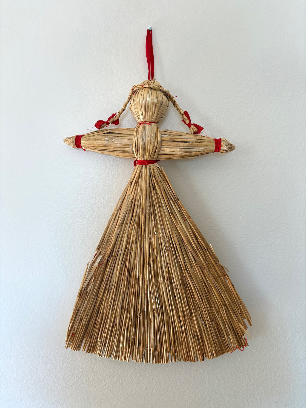 Vintage Scandinavian Christmas Doll Decoration