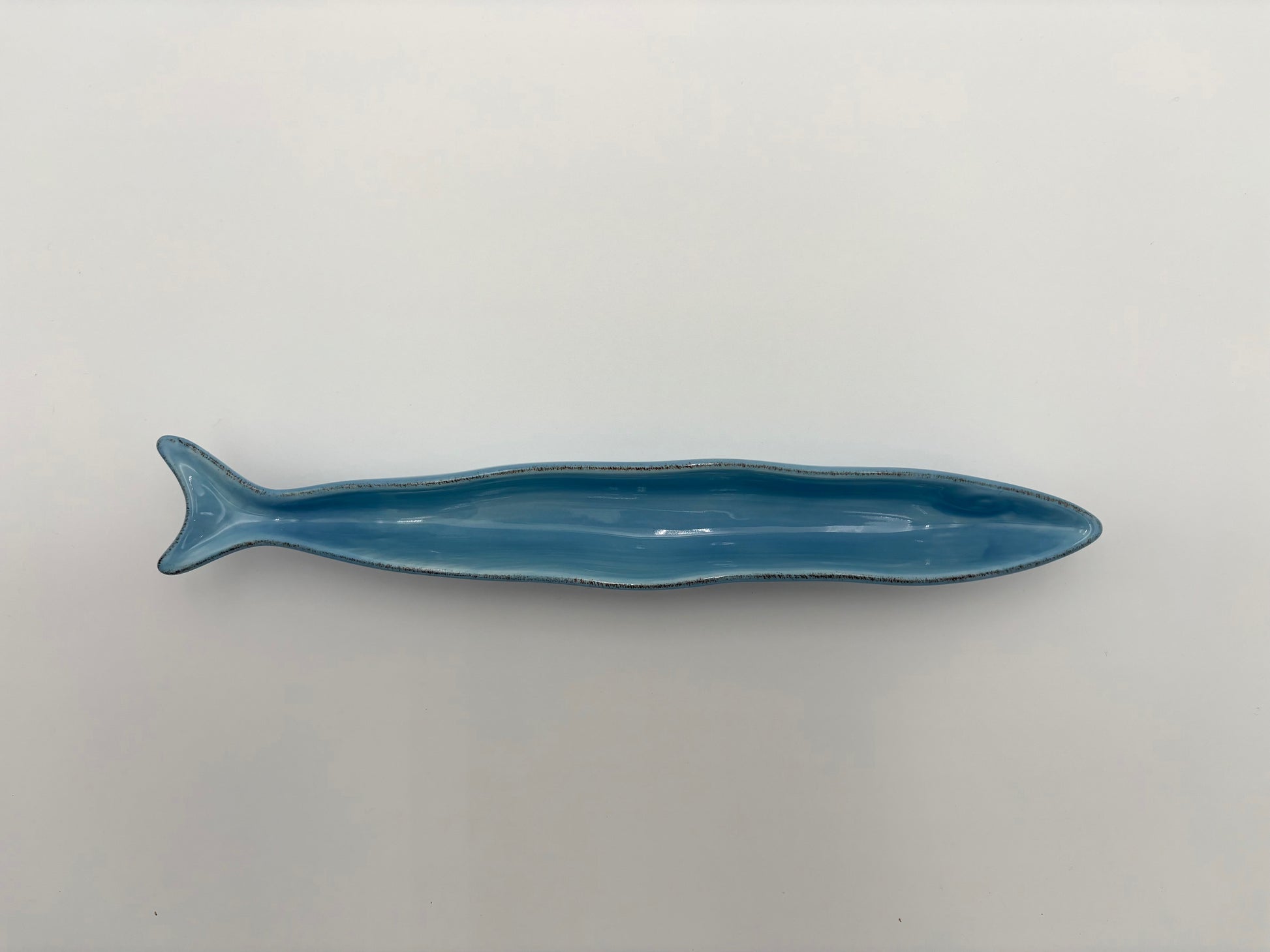 Light Blue Fish Dish